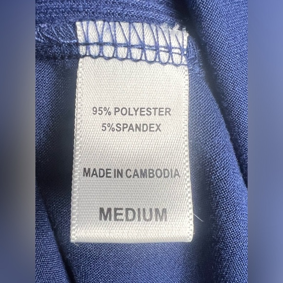 Muk Luks Cardigan Sweater Women's Medium Navy Blue knit Open long sleeve mukluks - Picture 3 of 7